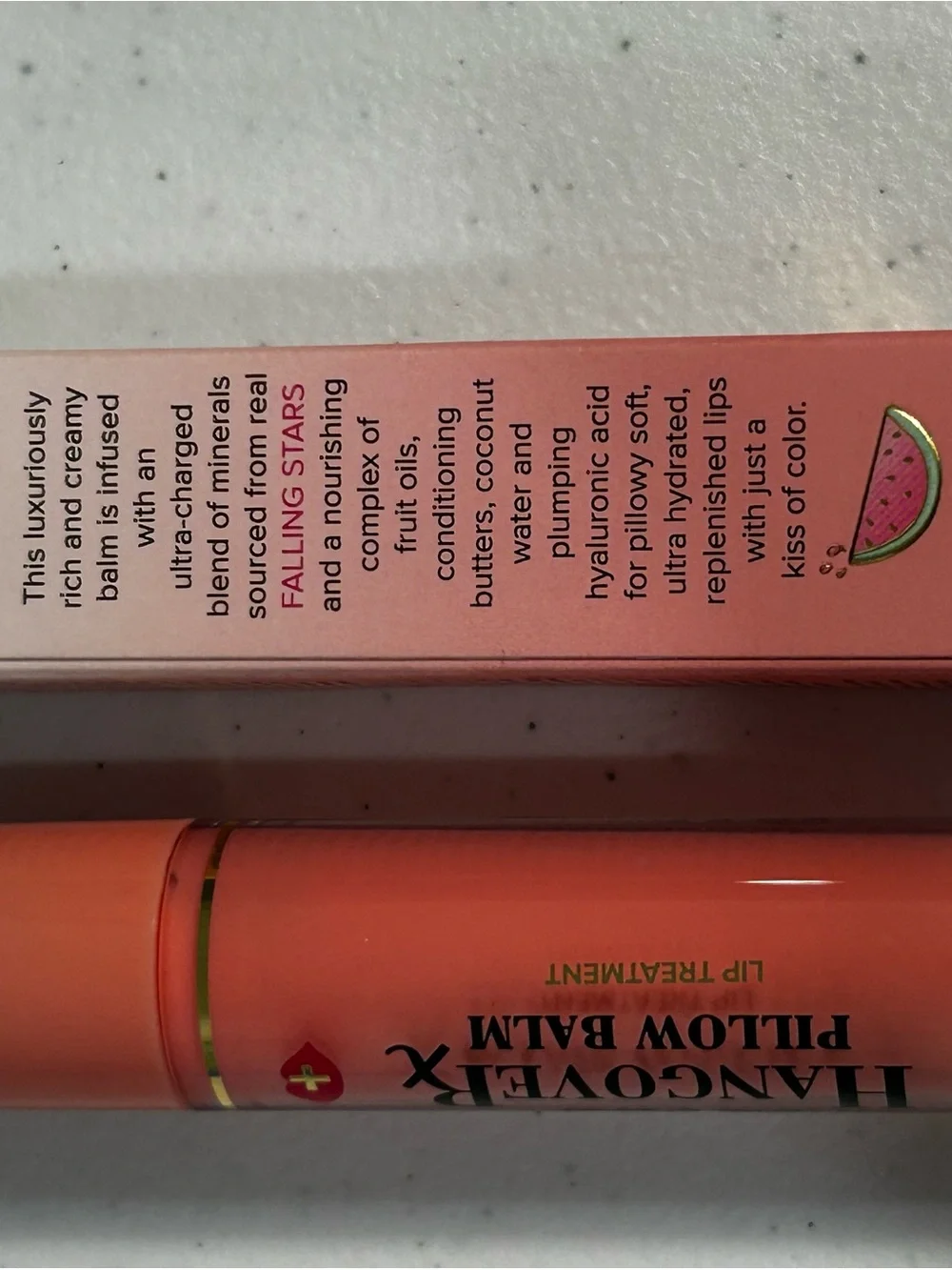 Too Faced | Hangover Rx Pillow Balm Lip Treatment | Watermelon Kiss | 0.20 Fl Oz